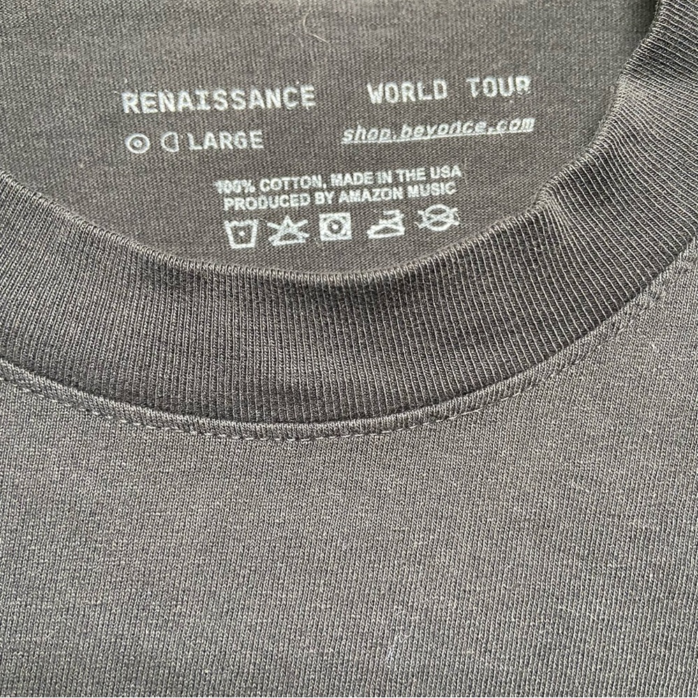 Beyoncé 2023 renaissance world tour cowboy carter short sleeve shirt large - Picture 3 of 3